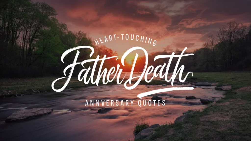 Heart-Touching Father Death Anniversary Quotes
