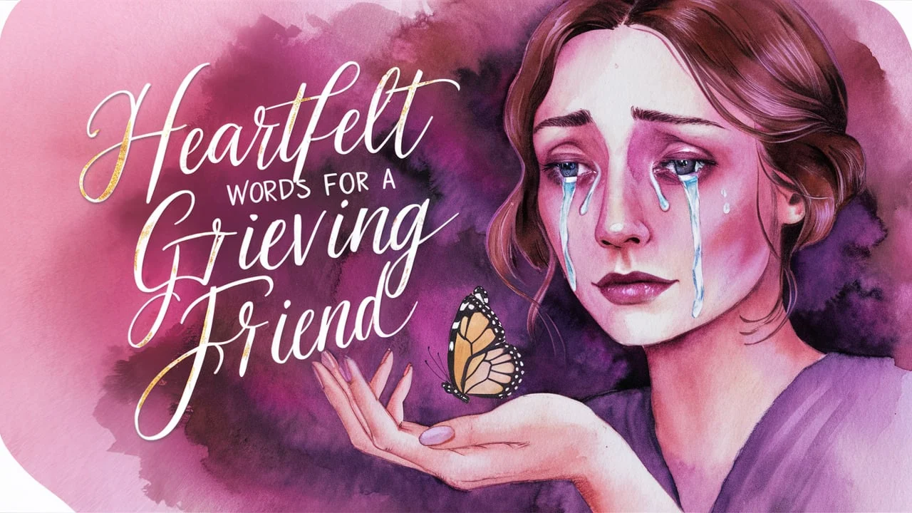 Heartfelt Words for a Grieving Friend