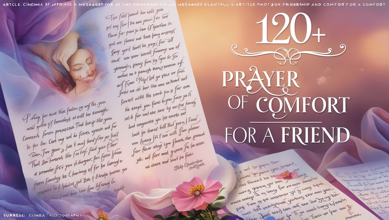 120+ Prayer of Comfort for a Friend