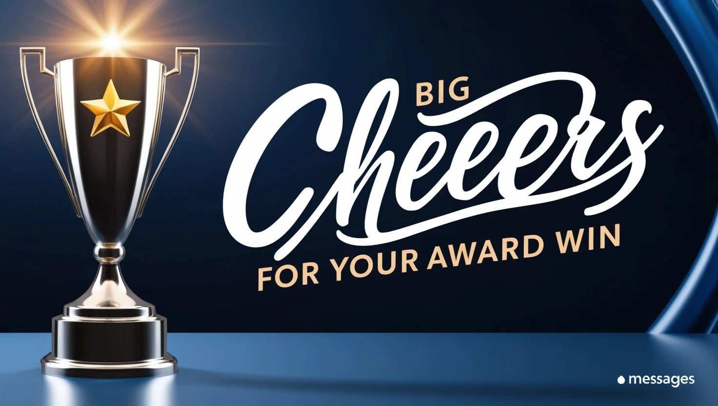 Big Cheers for Your Award Win
