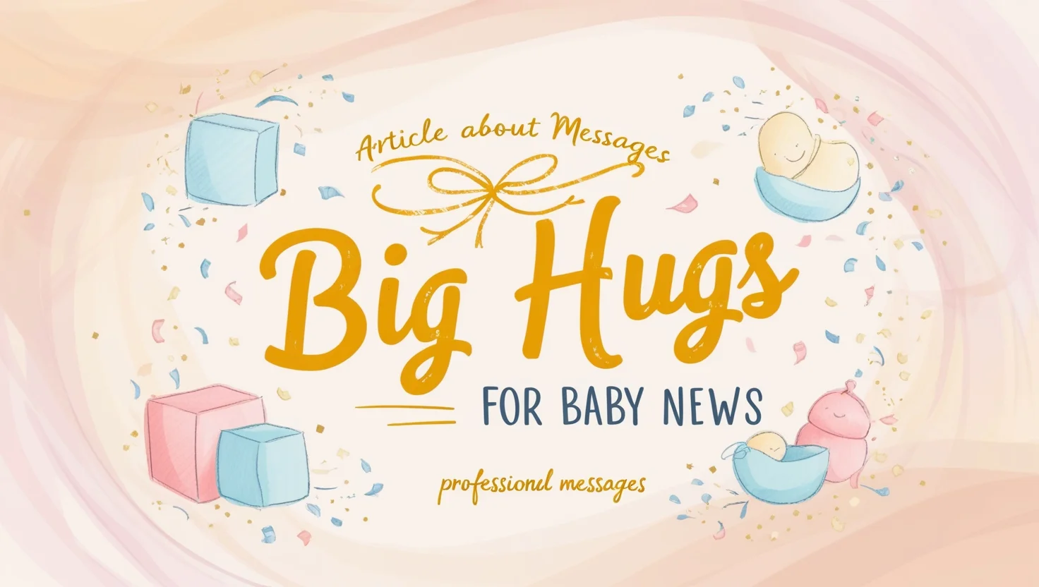 Big Hugs for Baby News