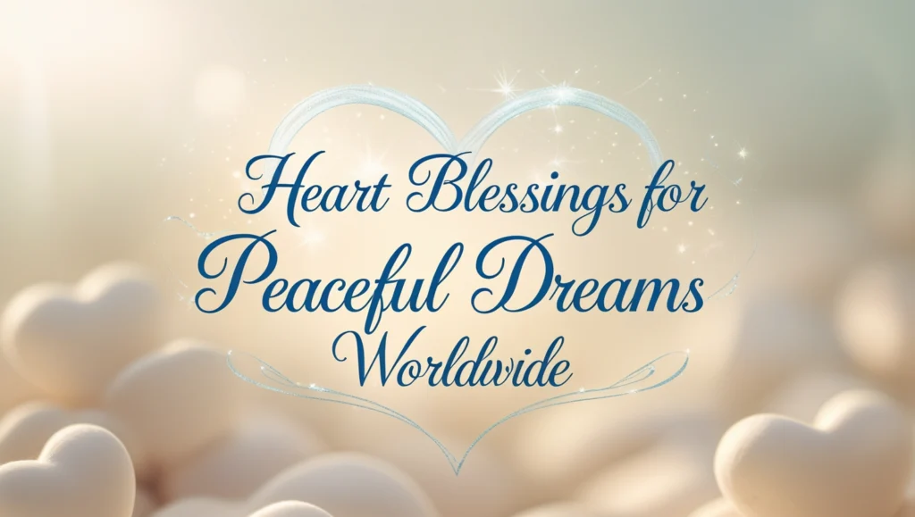 Blessings for Peaceful Dreams Worldwide