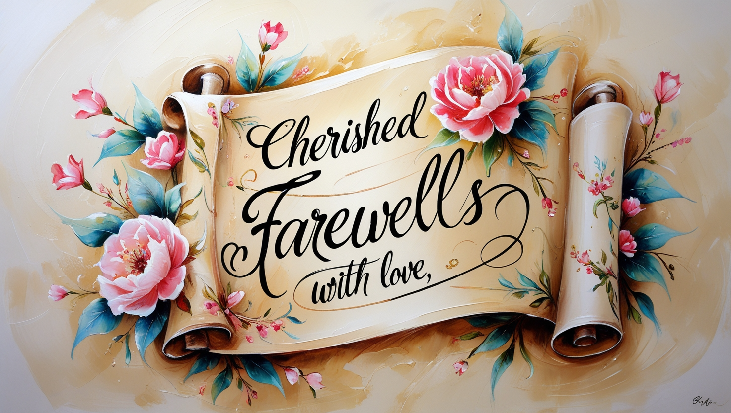 Cherished Farewells With Love