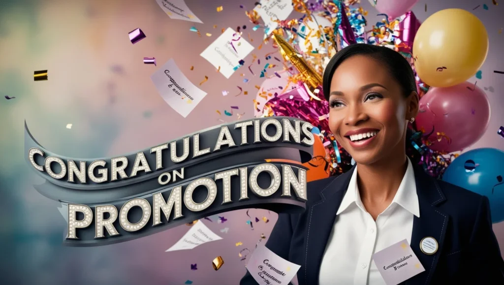 Congratulations on Promotion to a Colleague