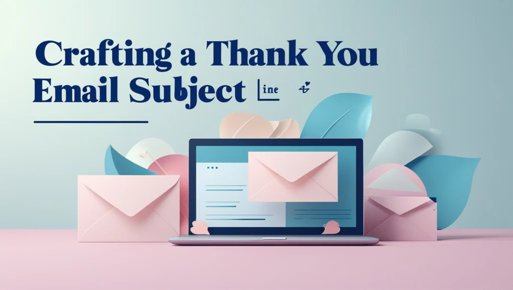Crafting a Catchy Thank You Email Subject Line