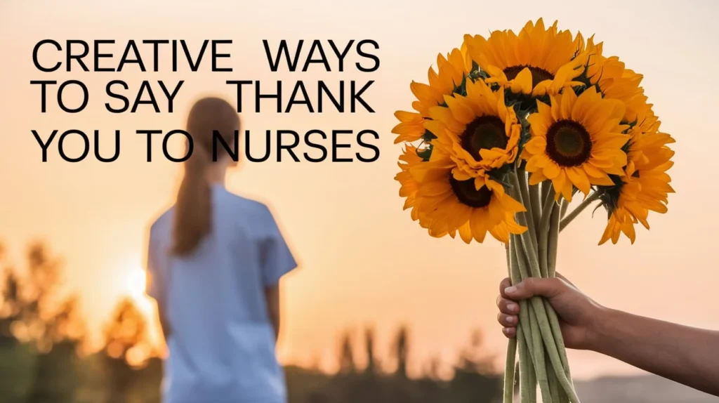 Creative Ways to Say Thank You to Nurses