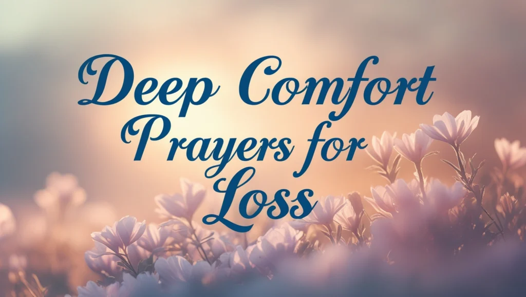 Deep Comfort Prayers for Loss