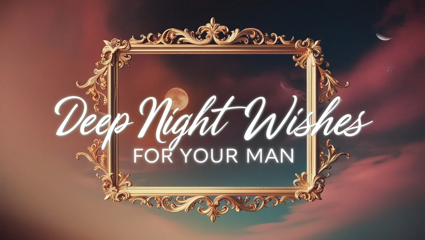 Deep Night Wishes for Your Man