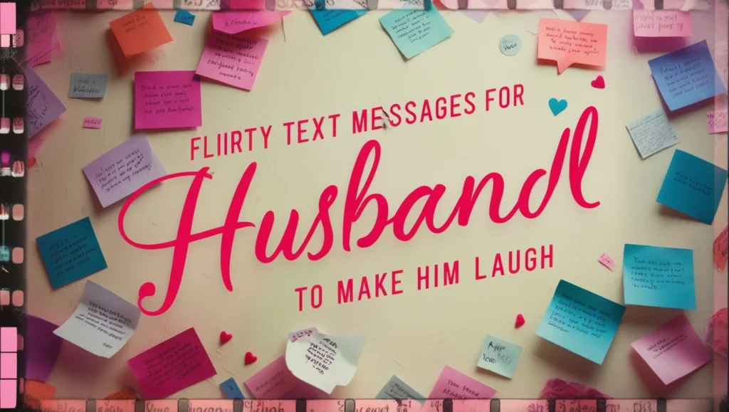 Flirty Text Messages for Husband to Make Him Laugh