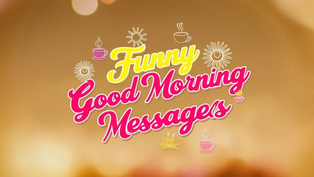 Funny Good Morning Messages