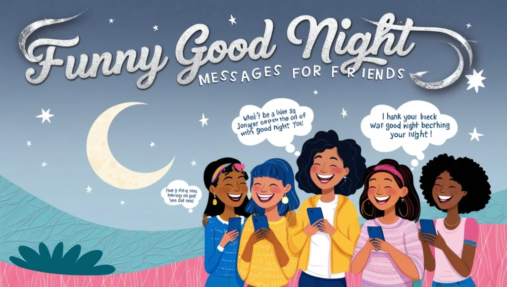 Funny Good Night Messages For Friends