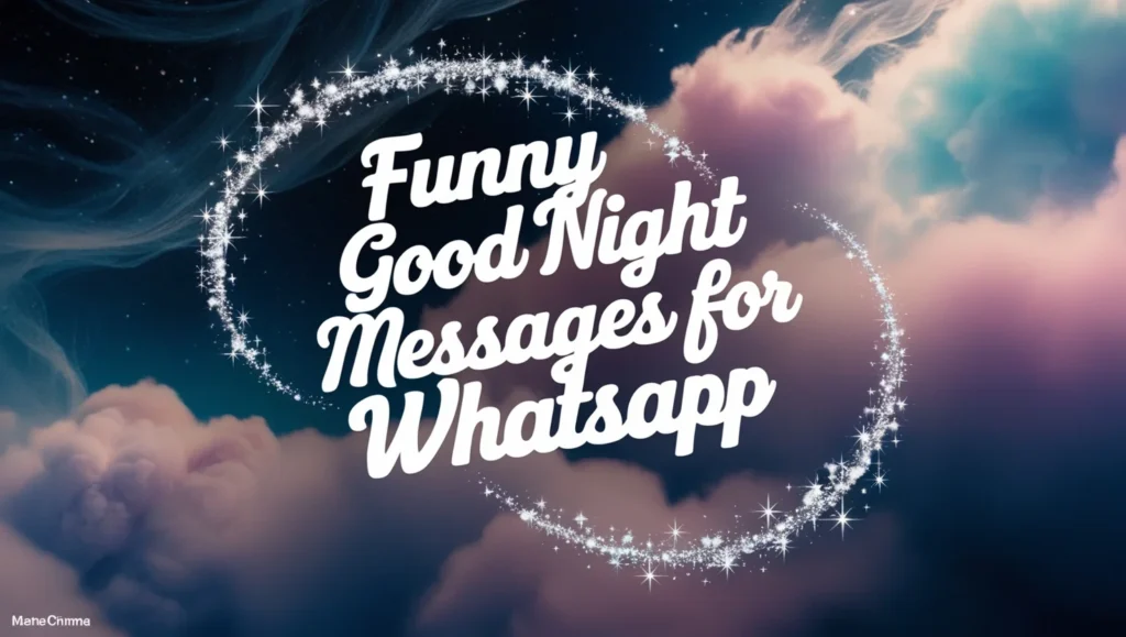 Funny Good Night Messages for WhatsApp