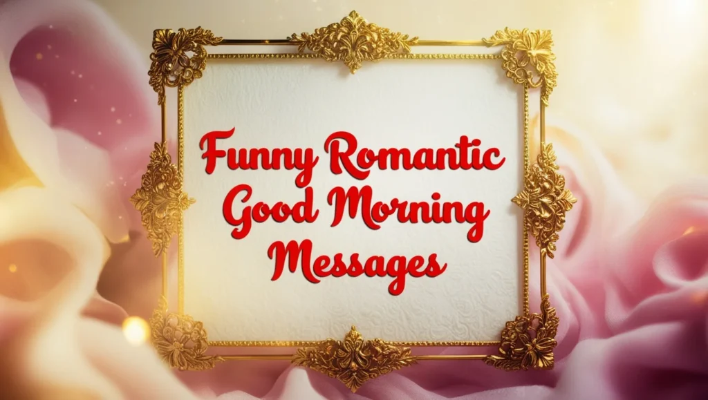 Funny Romantic Good Morning Messages