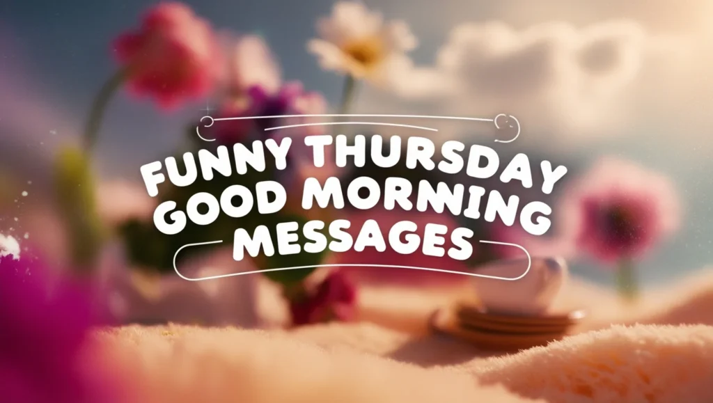 Funny Thursday Good Morning Messages