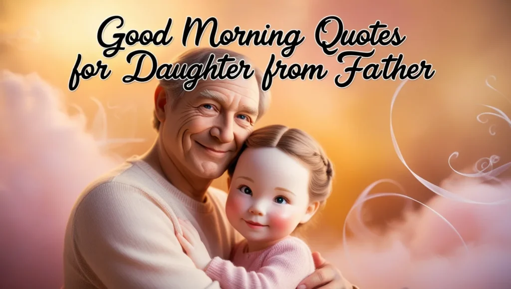 Good Morning Quotes for Daughter from Father