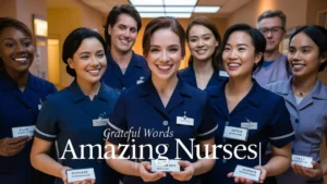 Grateful Words for Amazing Nurses