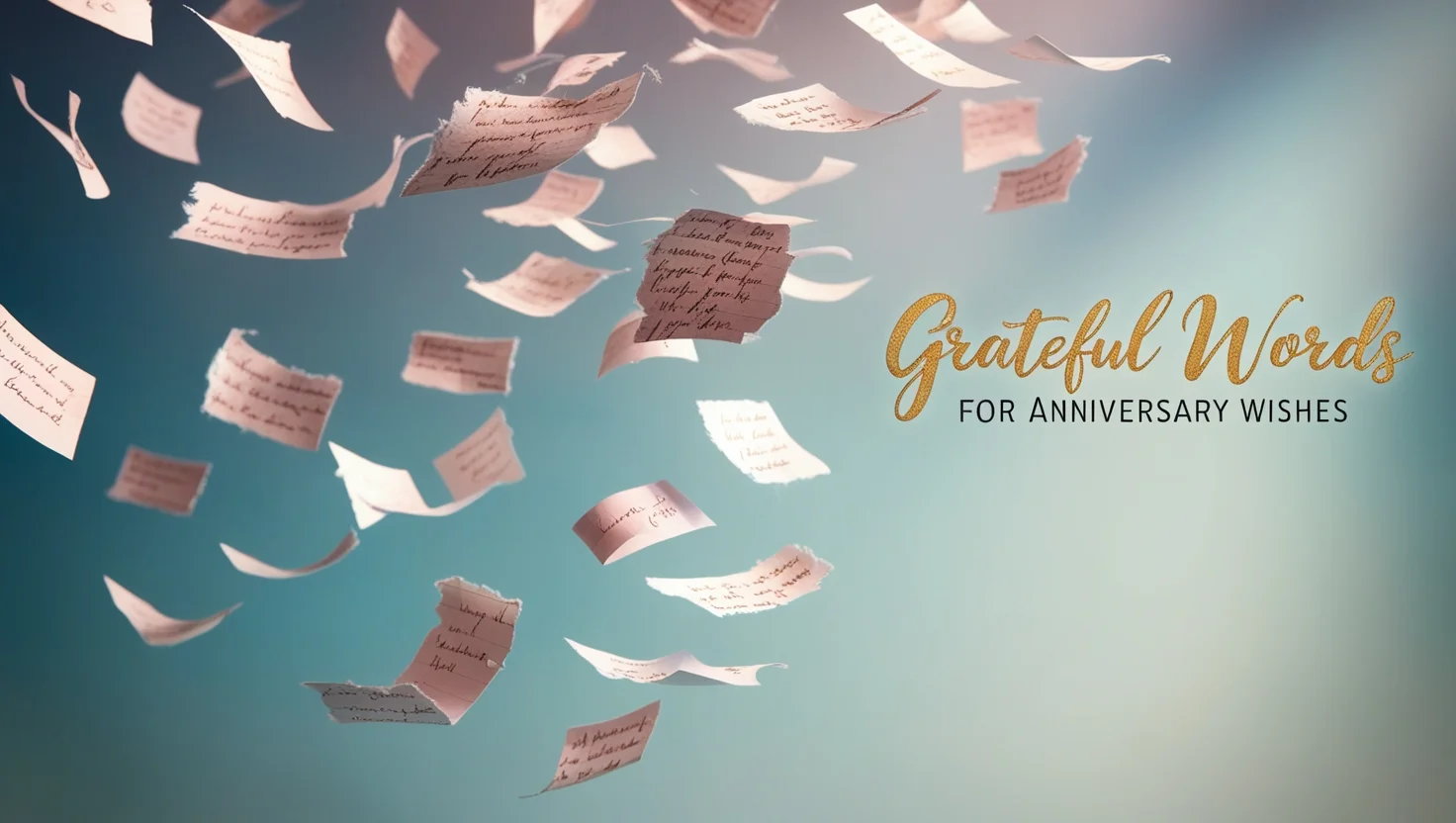 Grateful Words for Anniversary Wishes