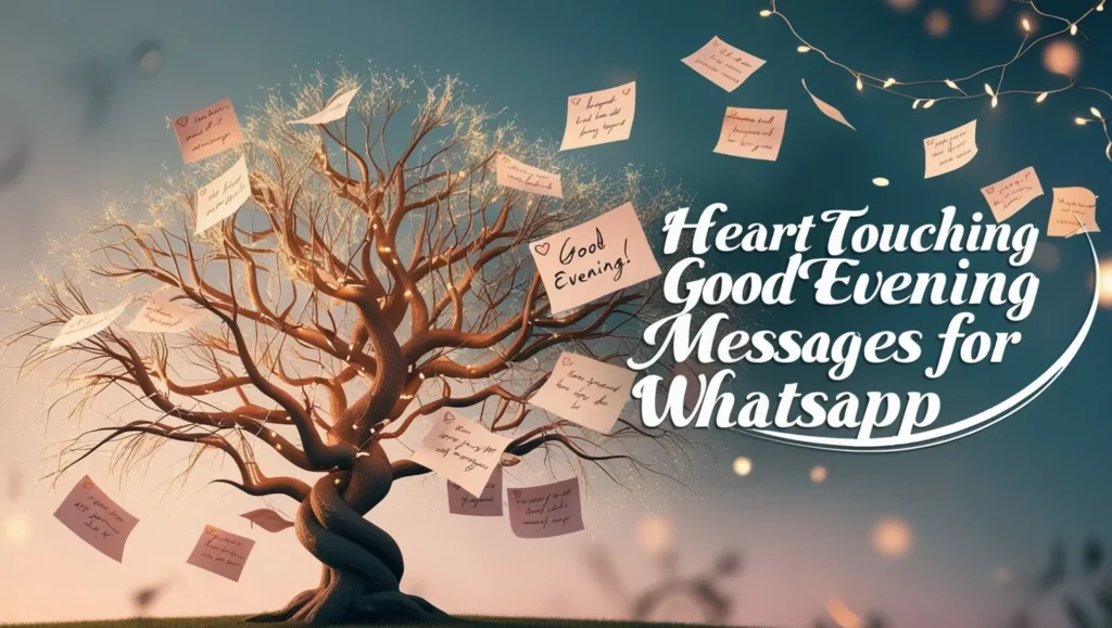Heart Touching Good Evening Messages for Whatsapp
