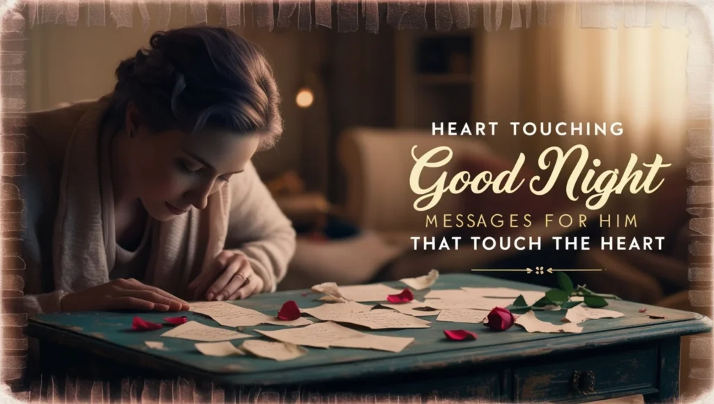 Heart Touching Good Night Messages for Him That Touch the Heart
