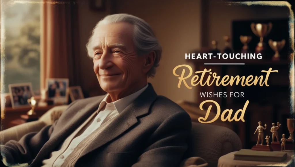 Heart-Touching Retirement Wishes for Dad