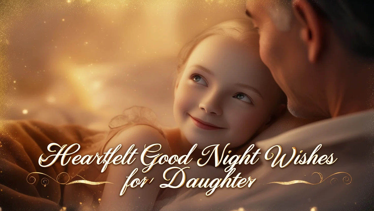 Heartfelt Good Night Wishes for Daughter