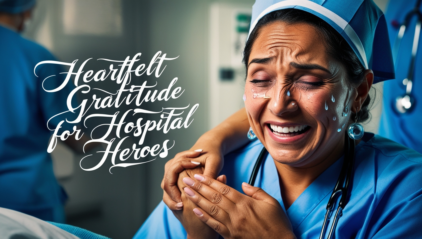 Heartfelt Gratitude for Hospital Heroes
