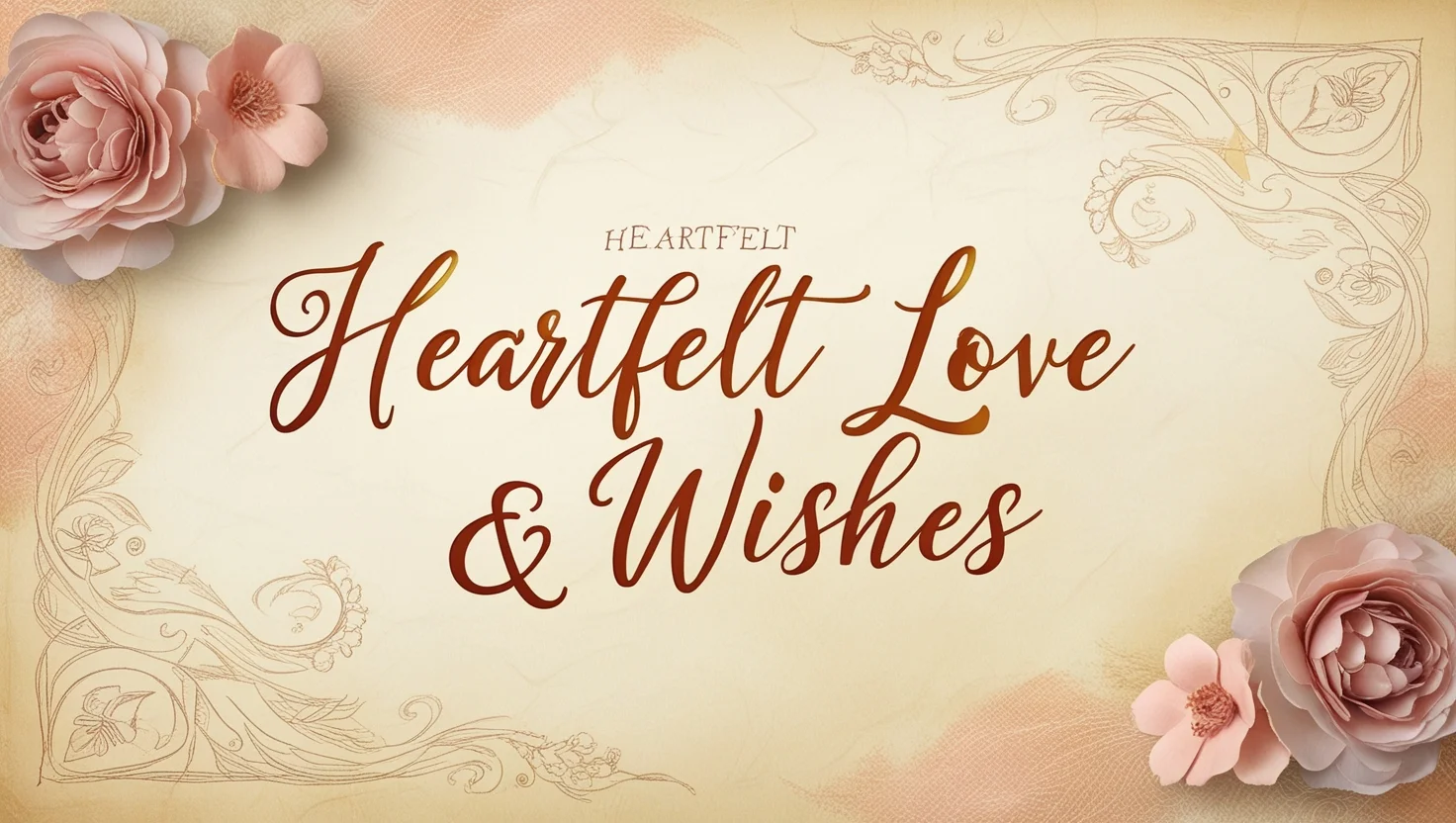 Heartfelt Love Notes & Wishes
