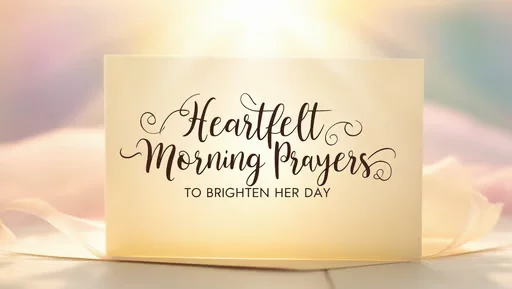 Heartfelt Morning Prayers to Brighten Her Day