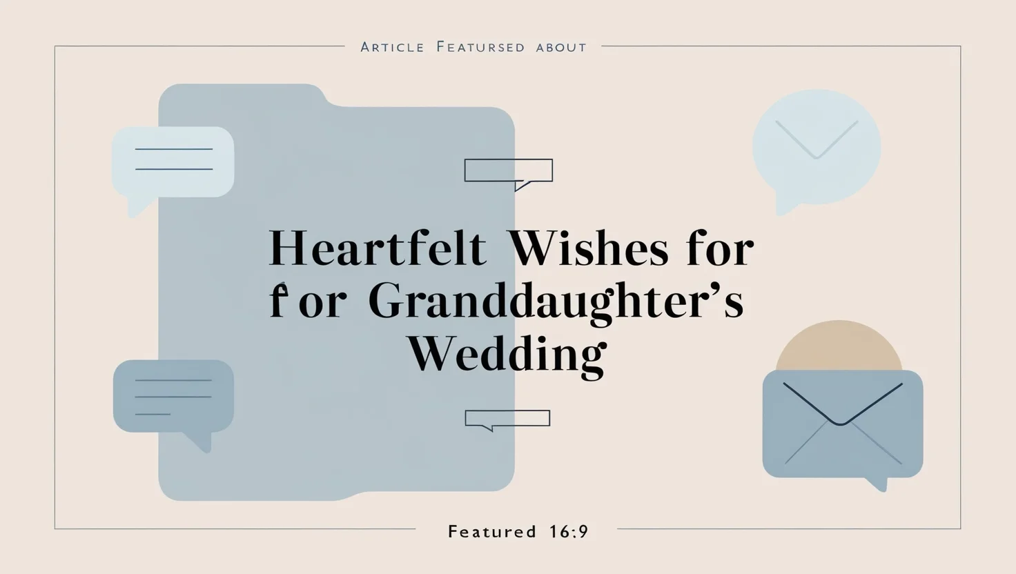 Heartfelt Wishes for Granddaughter’s Wedding