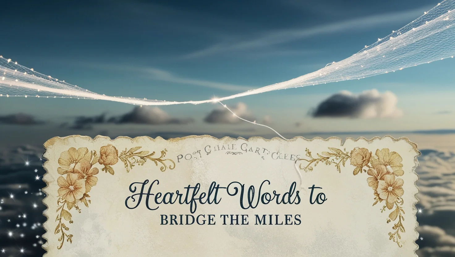 Heartfelt Words to Bridge the Miles