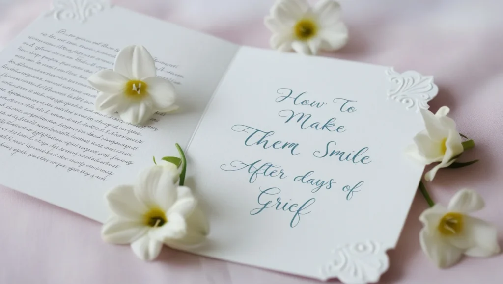 How to Make Them Smile After Days of Grief