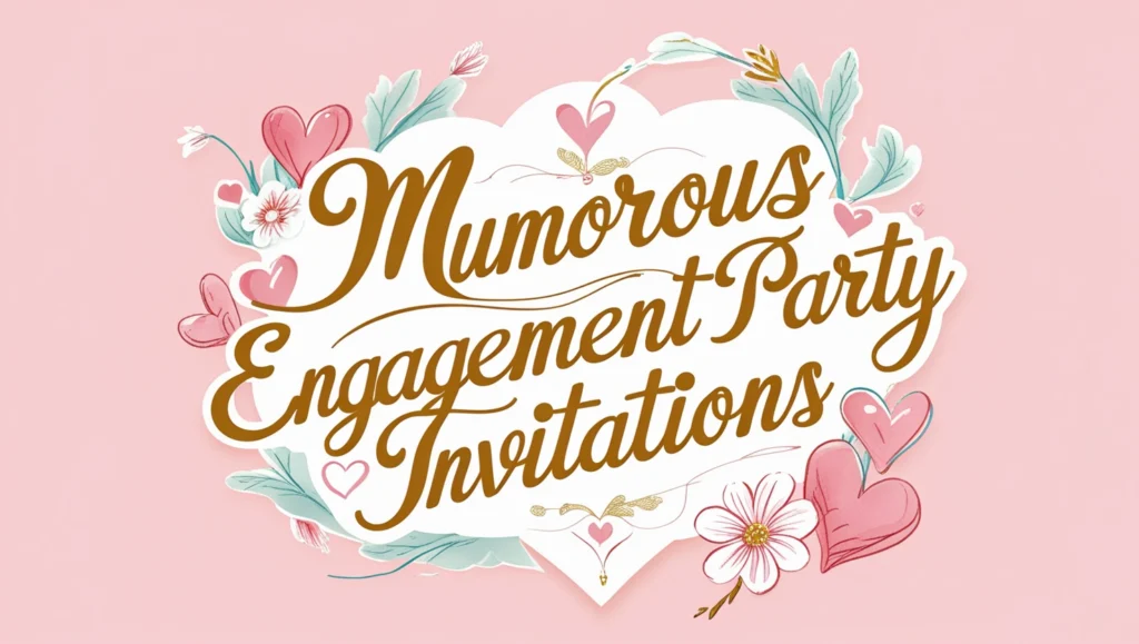 Humorous Engagement Party Invitations