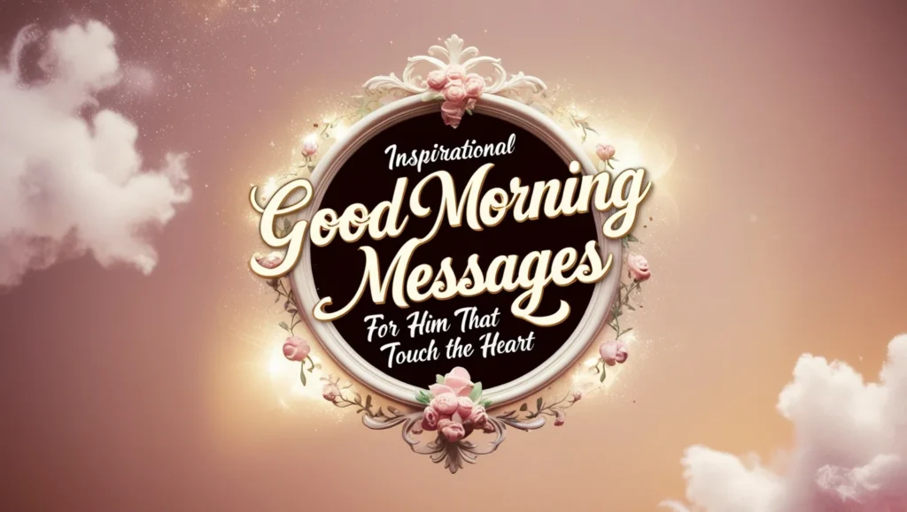 Inspirational Good Morning Messages for Him That Touch the Heart