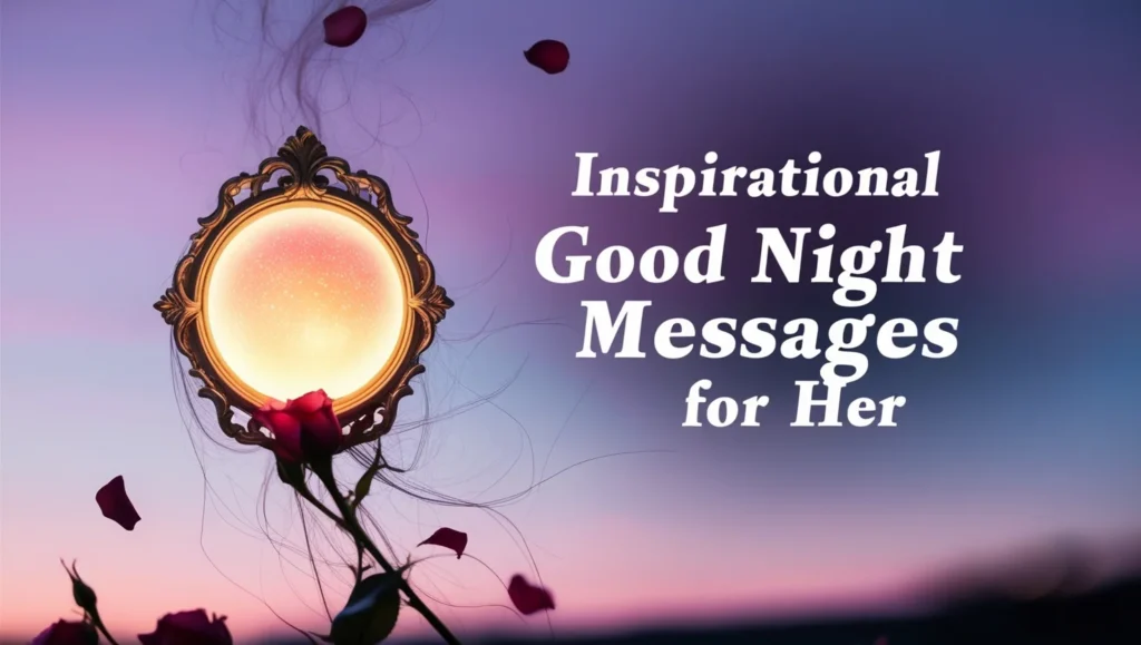 Inspirational Good Night Messages for Her