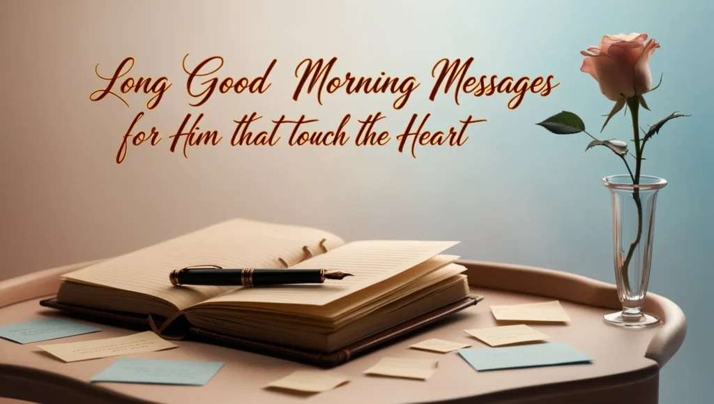 Long Good Morning Messages for Him That Touch the Heart