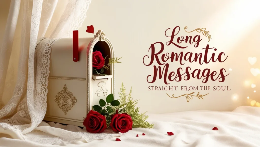 Long Romantic Messages Straight from the Soul