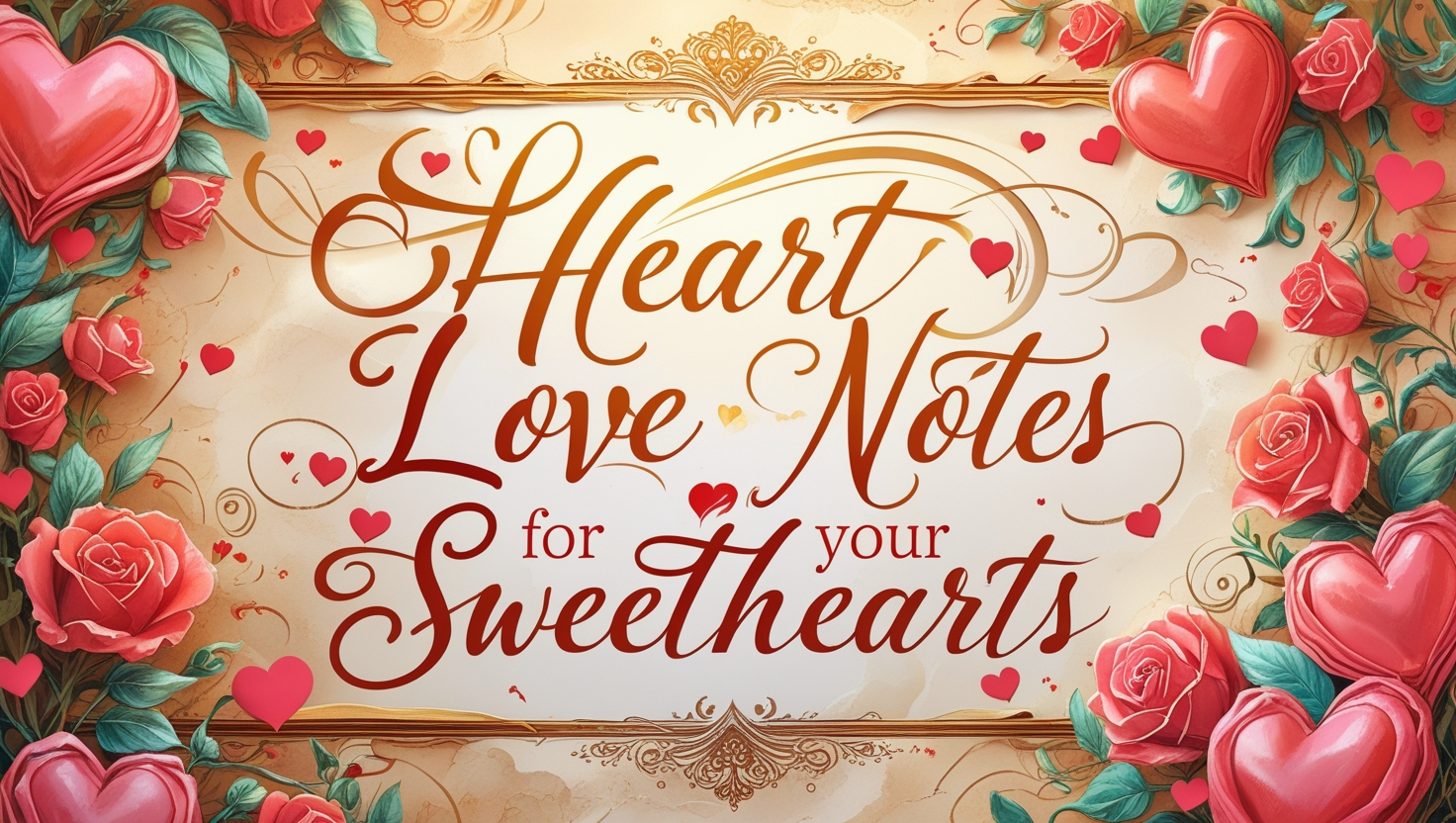 Love Notes for Your Sweethearts