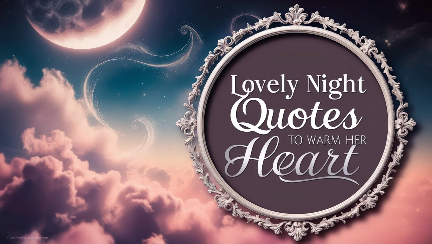 Lovely Night Quotes to Warm Her Heart