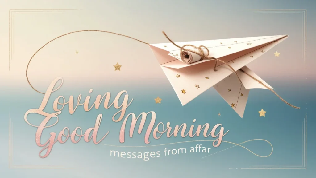 Loving Good Morning Messages from Afar