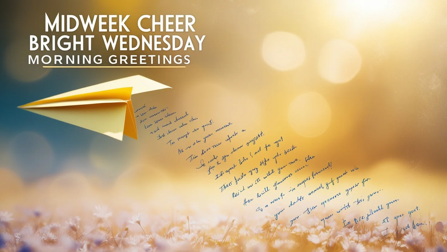 Midweek Cheer Bright Wednesday Morning Greetings