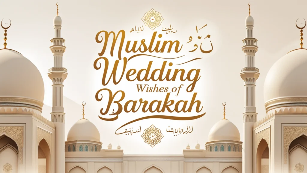 Muslim Wedding Wishes of Barakah