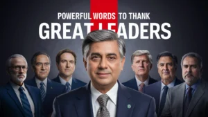 Powerful Words to Thank Great Leaders