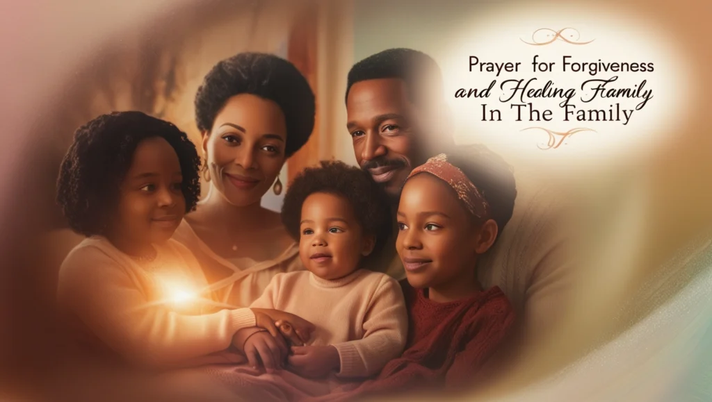 Prayer for Forgiveness and Healing in the Family