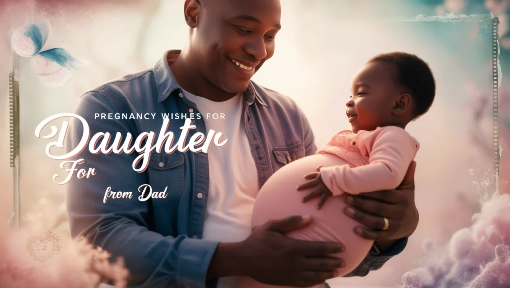 Pregnancy Wishes for Daughter from Dad