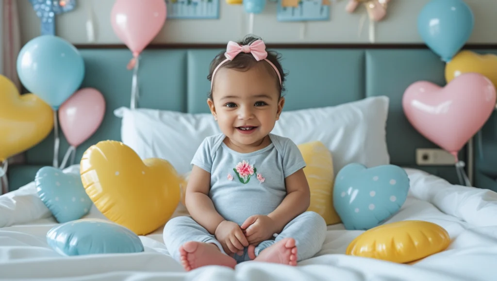 Pregnancy Wishes for Sister Celebrating Her First Baby in a Private Hospital in Paris