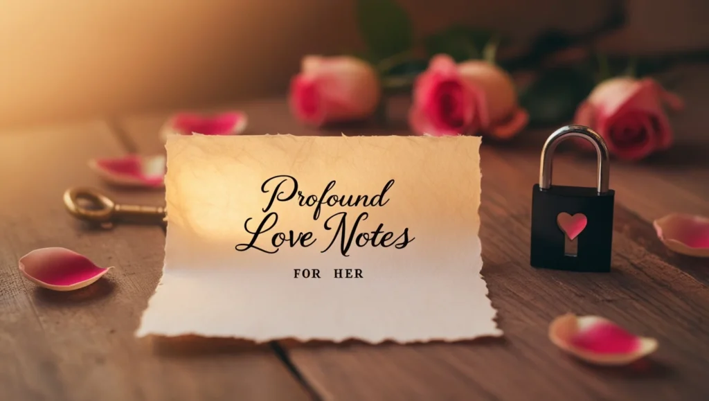Profound Love Notes for Her