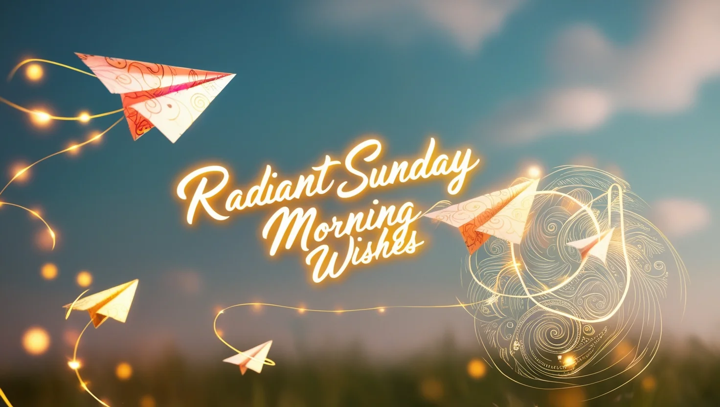 Radiant Sunday Morning Wishes