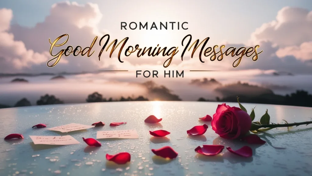 Romantic Good Morning Messages for Him