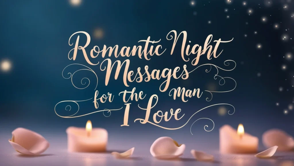 Romantic Night Messages for the Man I Love