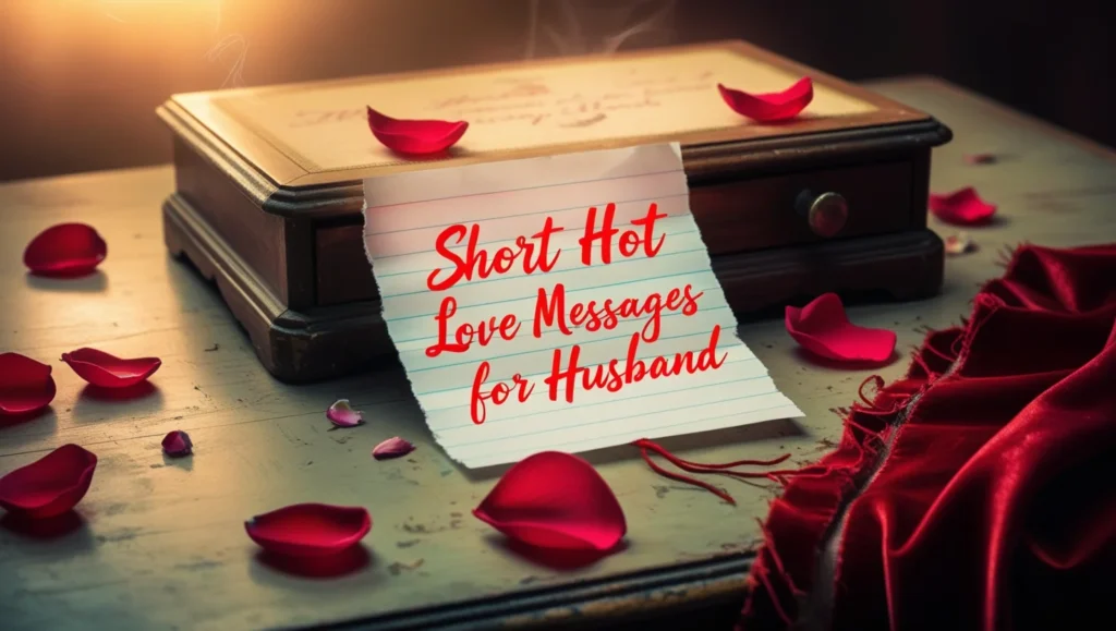 Short Hot Love Messages for Husband